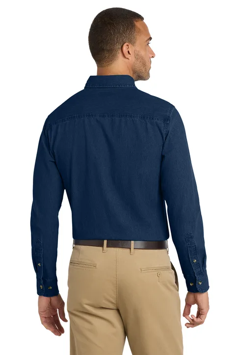Harriton Denim Shirt - Image 4