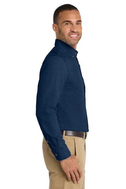 Harriton Denim Shirt - Image 3