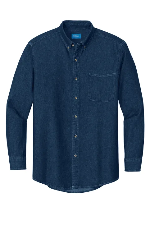 Harriton Denim Shirt - Image 2