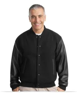 Customize Jacket Leather and Wool