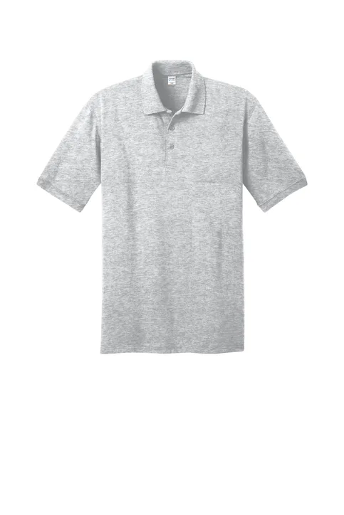50/50 Jersey Knit Polo Shirt - Image 2