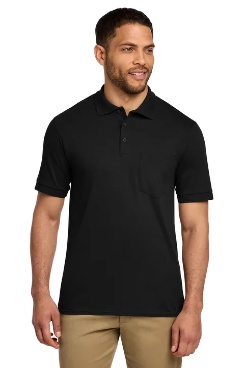 50/50 Jersey Polo Shirt with Pocket - Image 5