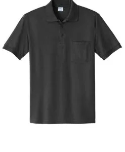 Alternative view of 50/50 Jersey Polo Shirt with Pocket