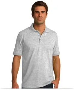 Personalized 50/50 Jersey Knit Polo Shirt