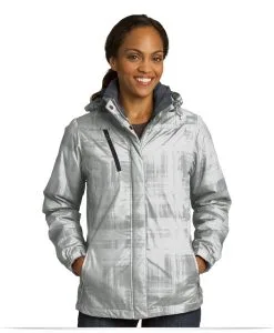 Port Authority Ladies Brushstroke Print Insulated Jacket