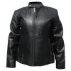 Personalized Logo Ladies Leather Jacket