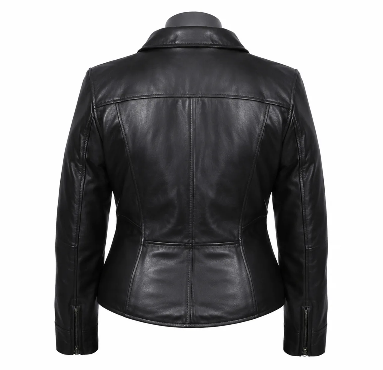 Ladies Hornet Leather Jacket - Image 4