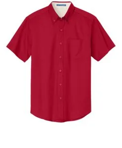Alternative view of Long Short Sleeve Easy Care Shirt