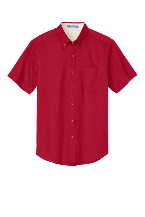 Long Short Sleeve Easy Care Shirt - Image 2