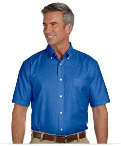 Personalized Classic Short Sleeve Oxford Shirt