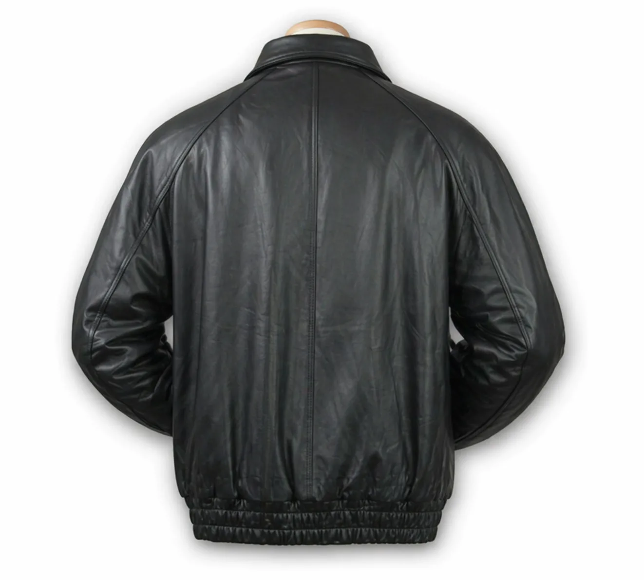 Men's Lamb Skin Leather Jacket - Image 4