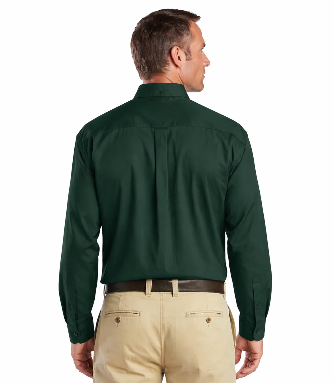 Men's Long Sleeve Twill Shirt - Image 4