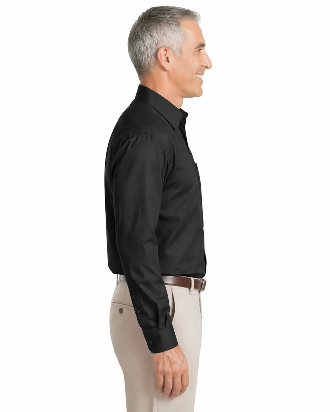 Men's No Iron Shirt Twill - Image 2