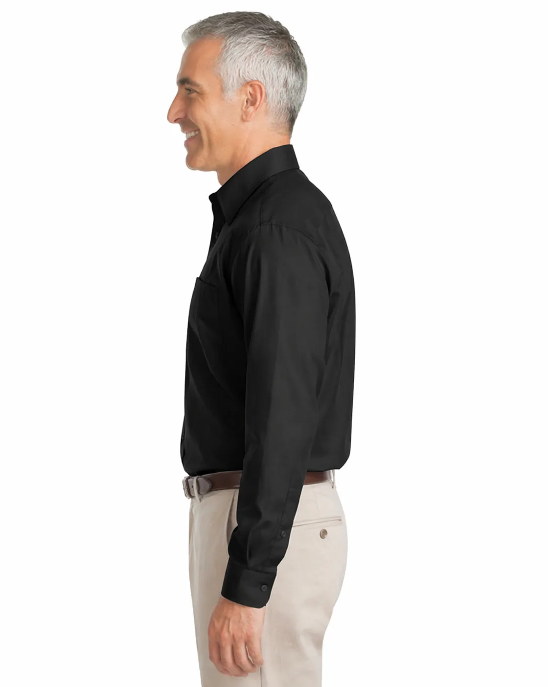 Men's No Iron Shirt Twill - Image 3