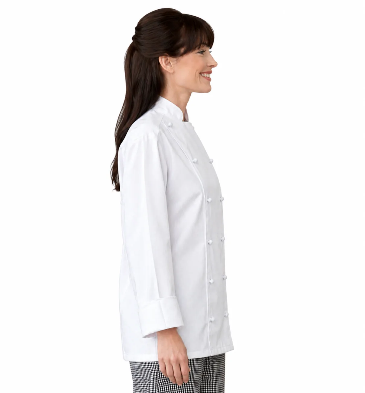 Mirage Knot Button Chef's Jacket - Image 2