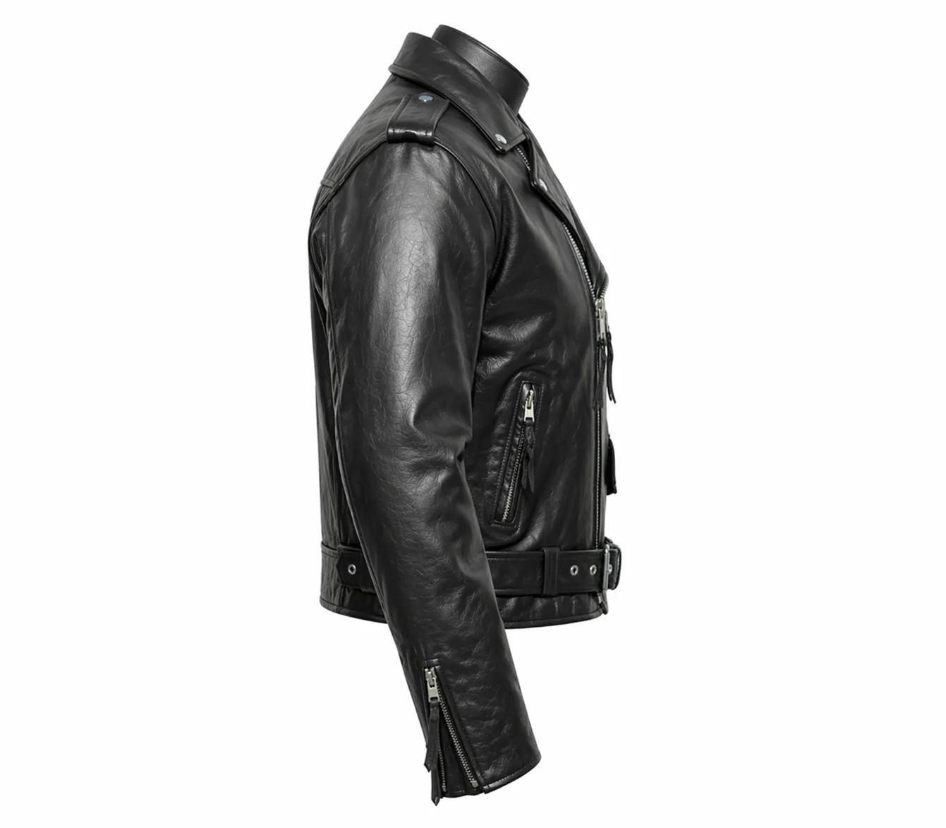 Motorcycle Leather Jacket - Image 2