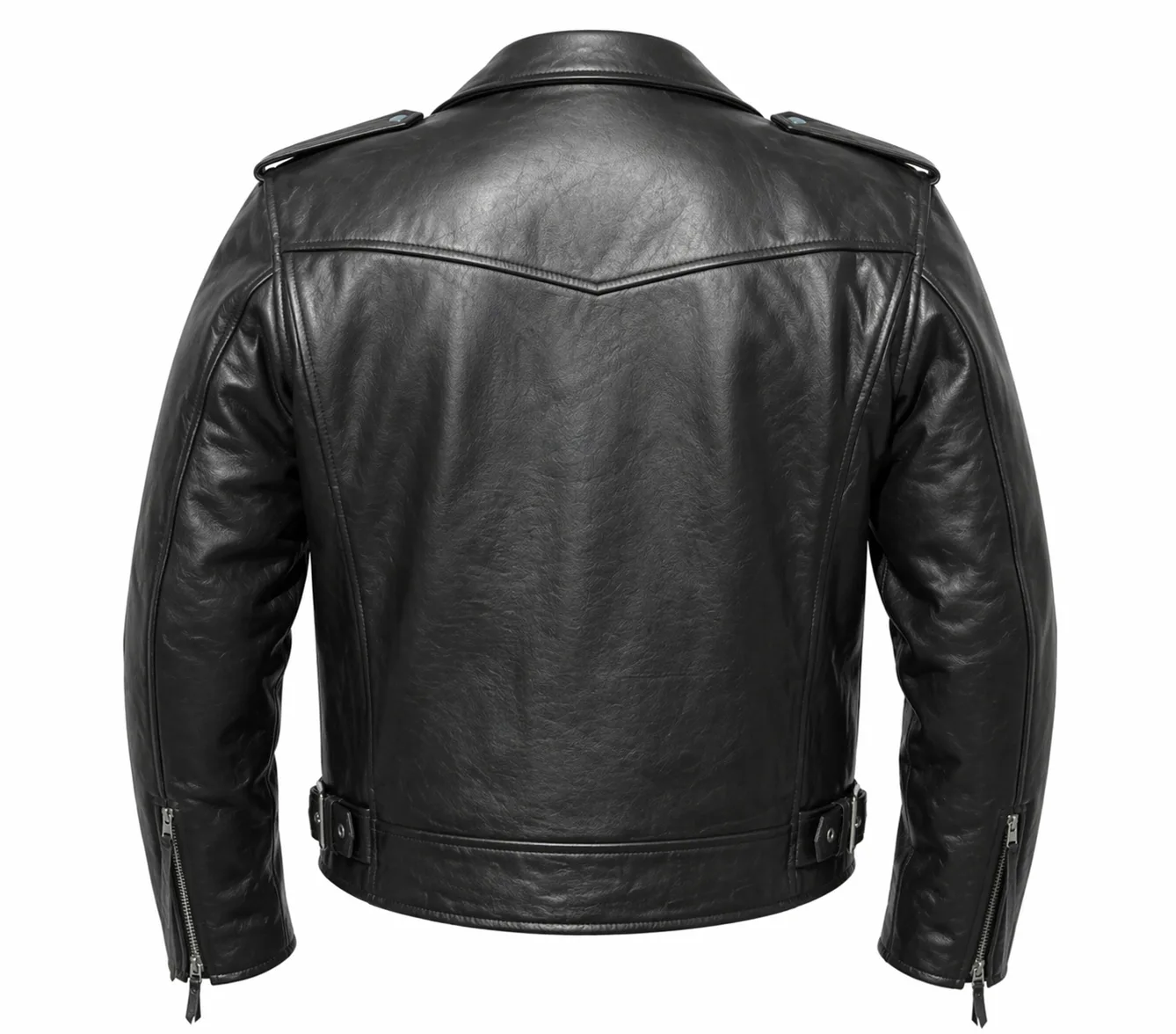 Motorcycle Leather Jacket - Image 4