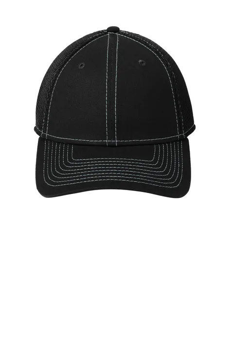 New Era Stretch Mesh Contrast Stitch Cap - Image 4