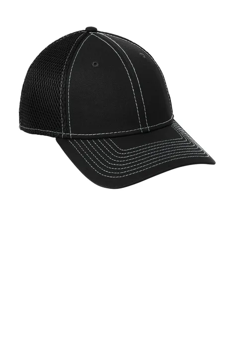 New Era Stretch Mesh Contrast Stitch Cap - Image 2