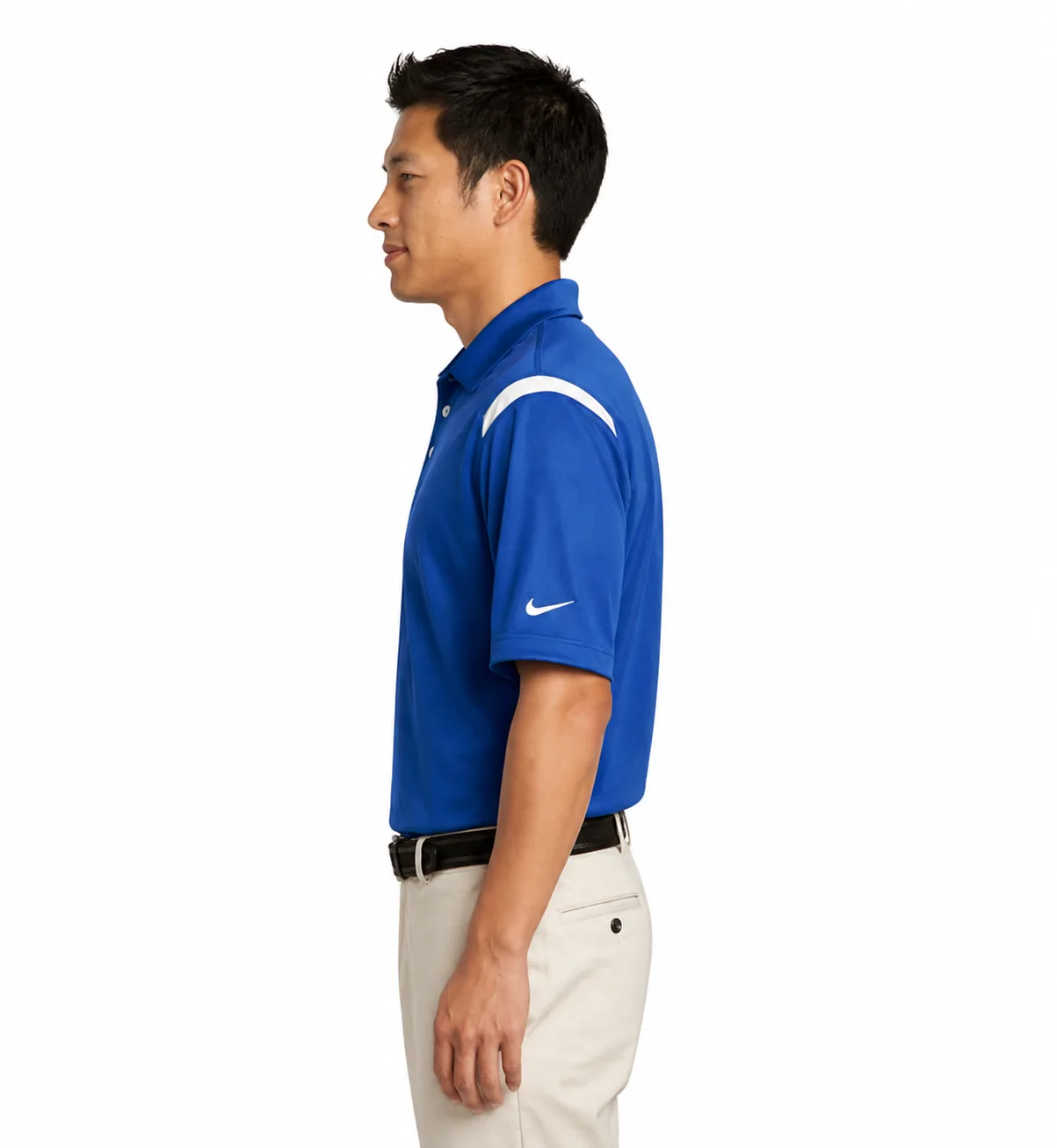 Nike Dri-FIT Shoulder Stripe Polo - Image 3