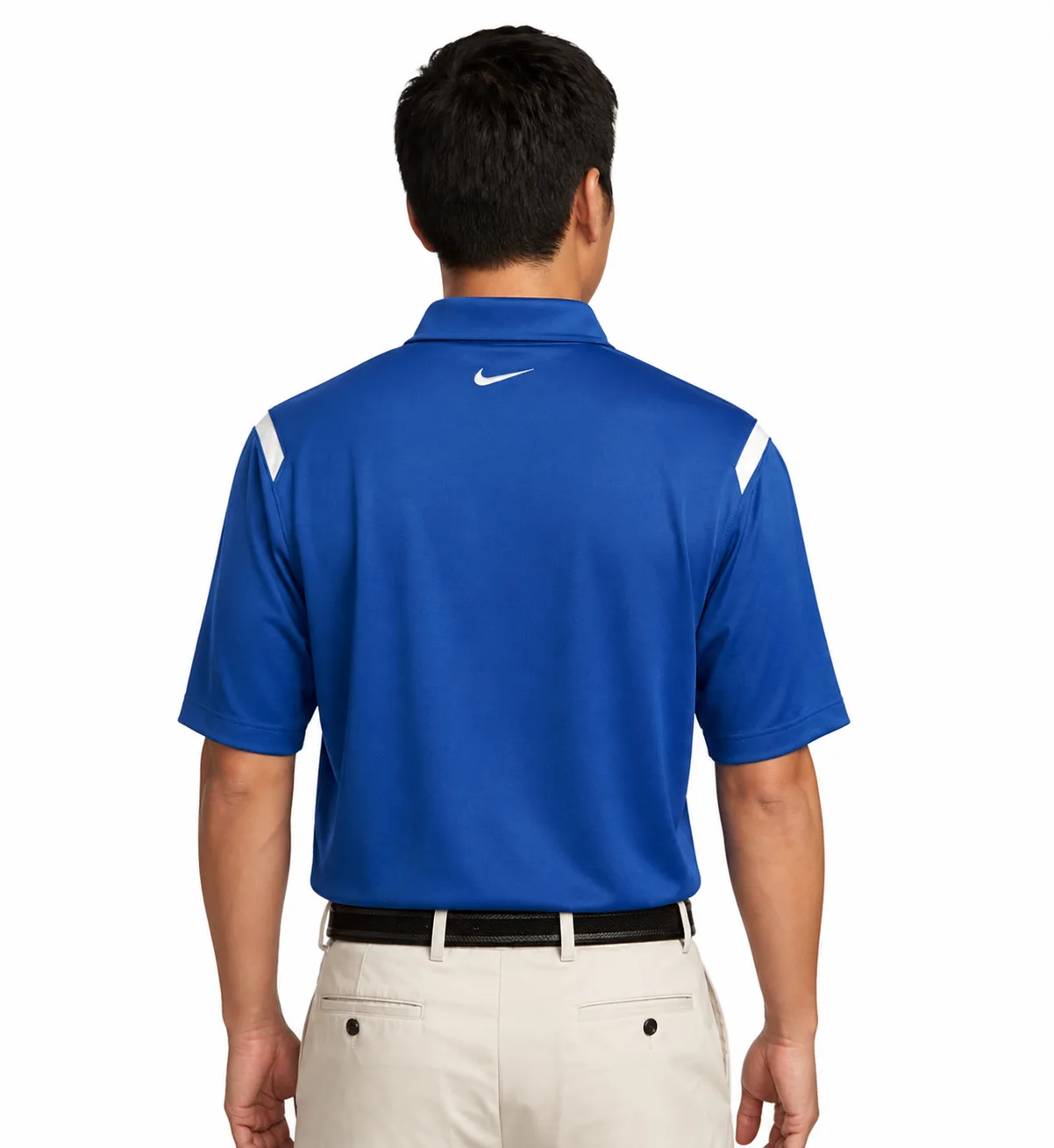 Nike Dri-FIT Shoulder Stripe Polo - Image 4