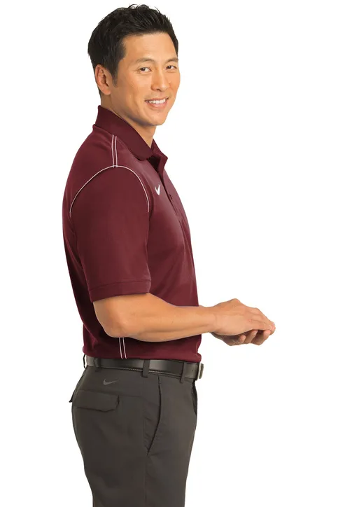 Nike Golf Dri-FIT Sport Swoosh Pique Polo - Image 3