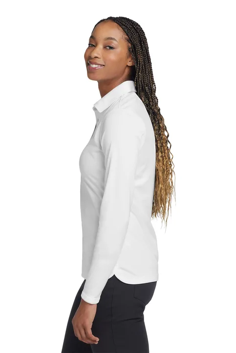 Nike Golf Ladies Long Sleeve Polo - Image 3