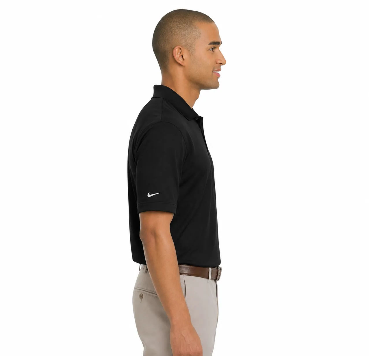Nike Golf Shirt - Textured - Image 2