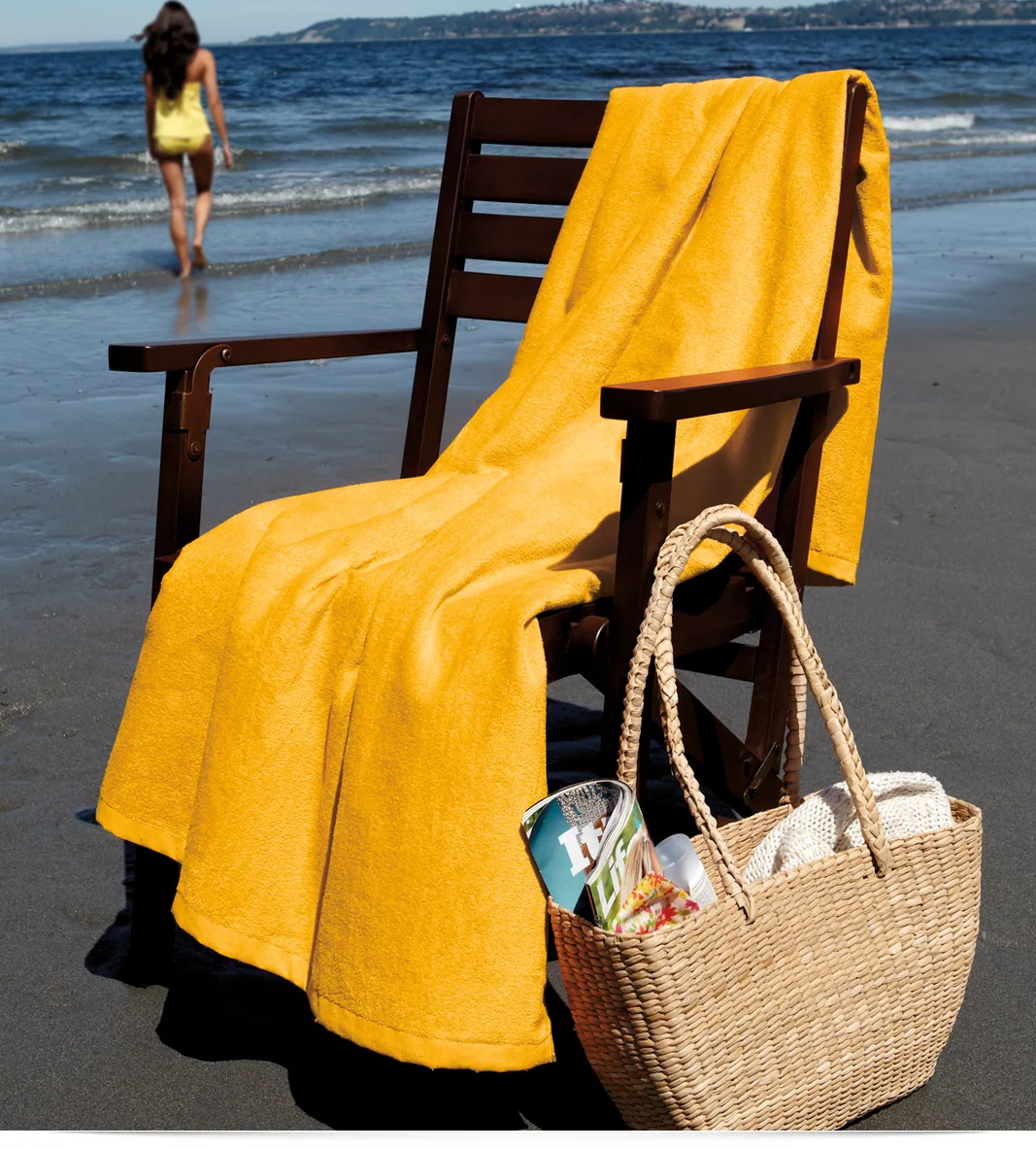Custom Beach Towel | Embroidered