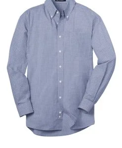 Alternative view of Plaid Easy Care Shirt