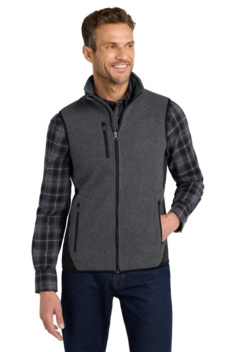 Port Authority Ladies Fleece Vest - Image 5