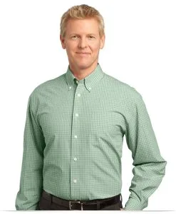 Customize Plaid Easy Care Shirt
