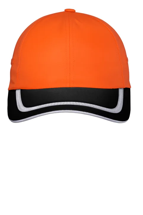 Safety Cap with High Visibility Reflective Tape - Image 3
