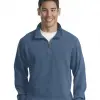Custom Logo on Luxurious Fleece Pullover
