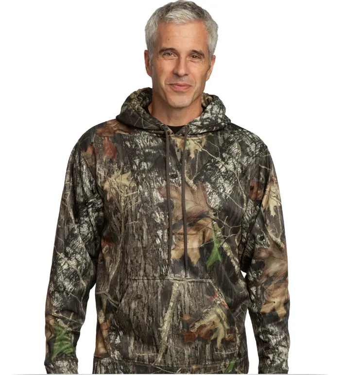 Custom Camouflage Hooded Sweatshirt