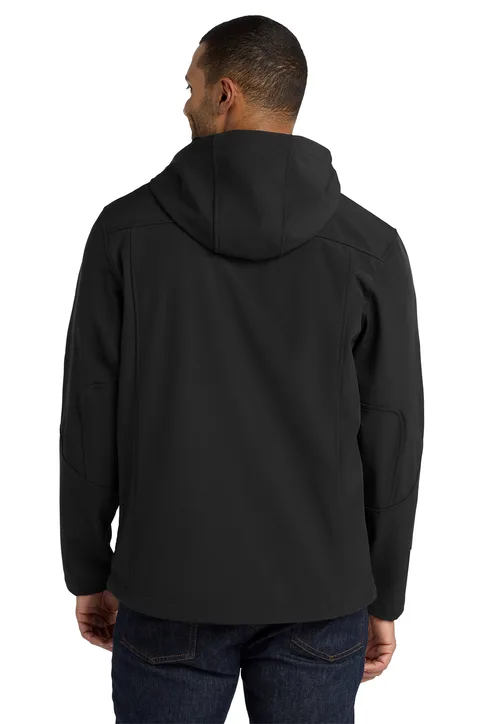 Textured Hooded Soft Shell Jacket - Image 4