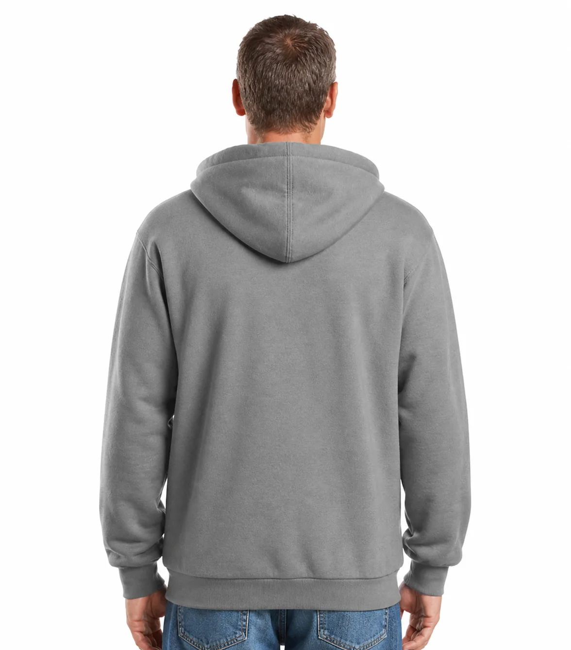 Work Jacket Full Zip Hooded - Image 4