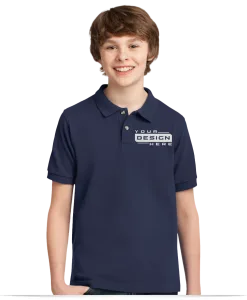 Design Custom Youth Polos and Embroidered Kids Polo Shirts