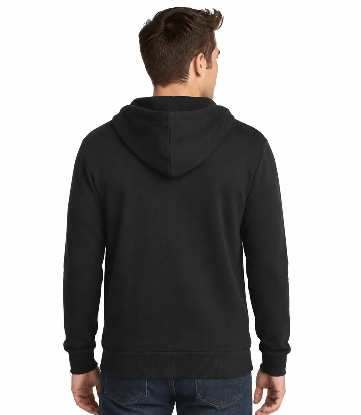 Young Men's Core Fleece Full-Zip Hoodie - Image 4