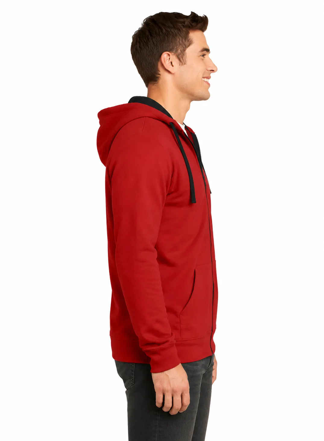 Young Men's Fleece Full-Zip Hoodie - Image 2