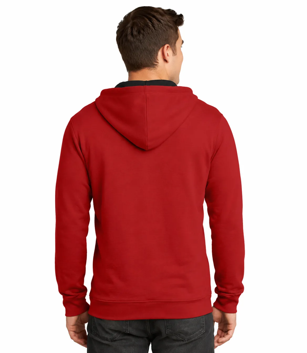 Young Men's Fleece Full-Zip Hoodie - Image 4
