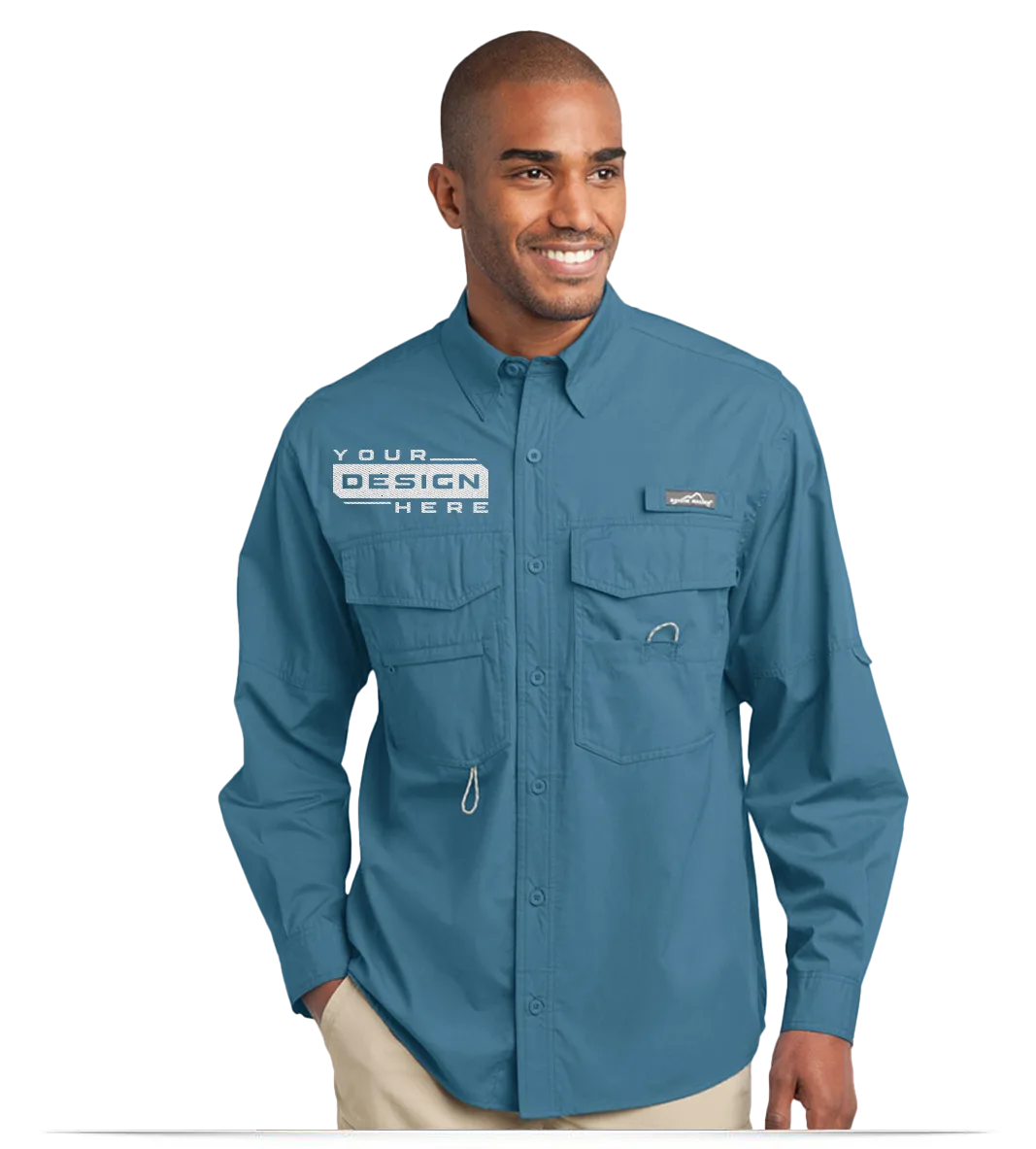 Custom Embroidered Fishing Shirts with Logo