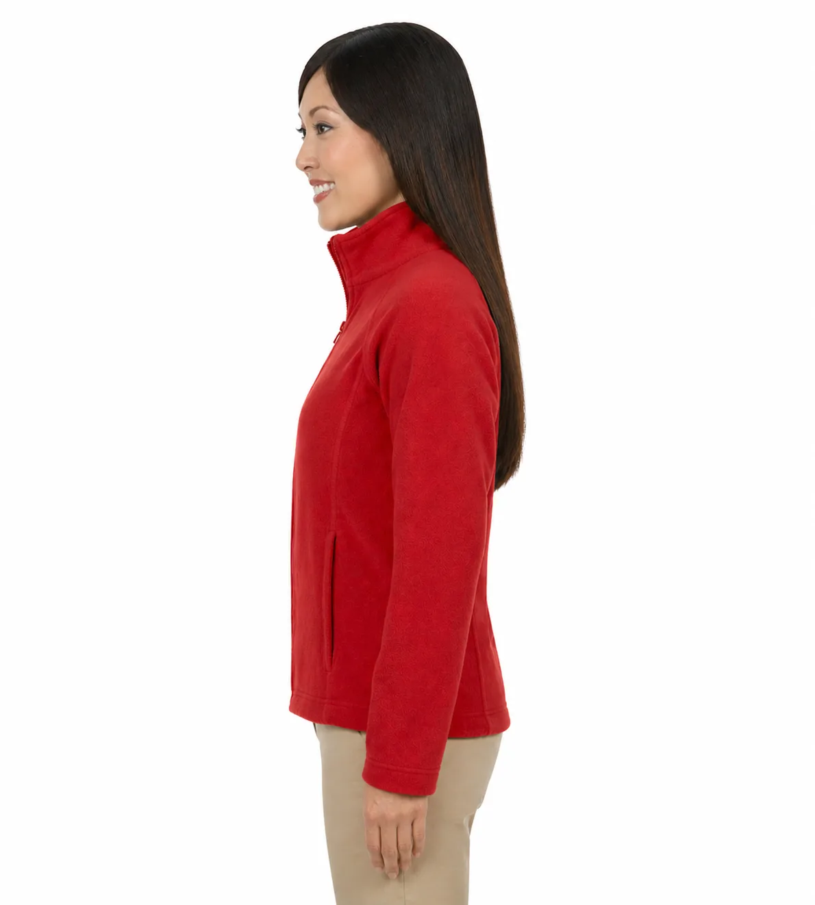 Harriton Women's Full-Zip Fleece Jacket - Image 2