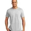 Hanes 50/50 T-Shirt with Embroidered Custom Logo