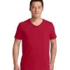 Personalized Logo Gildan V-Neck T-Shirt