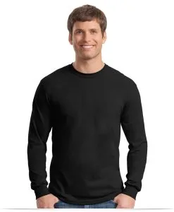 Customize Gildan Cotton/Poly Long Sleeve Tee