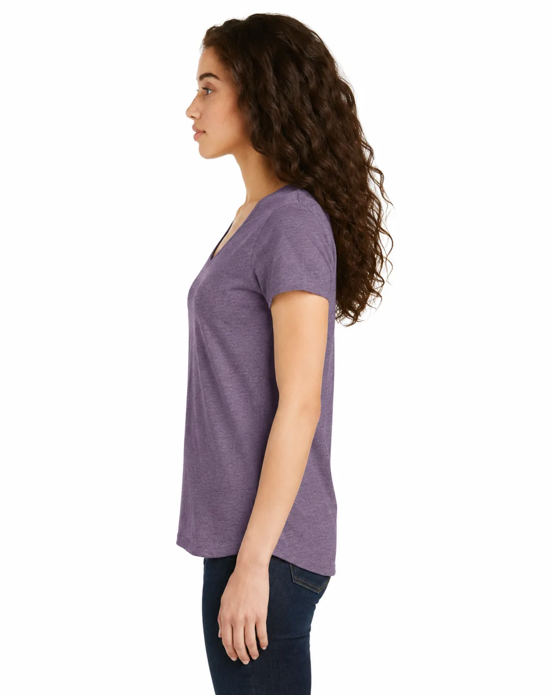 Alternative V-Neck Vintage 50/50 Tee - Image 3