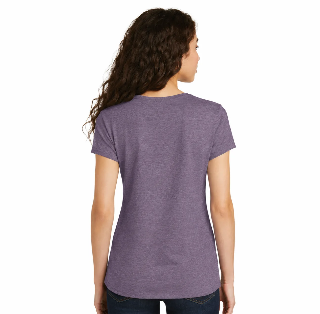 Alternative V-Neck Vintage 50/50 Tee - Image 4