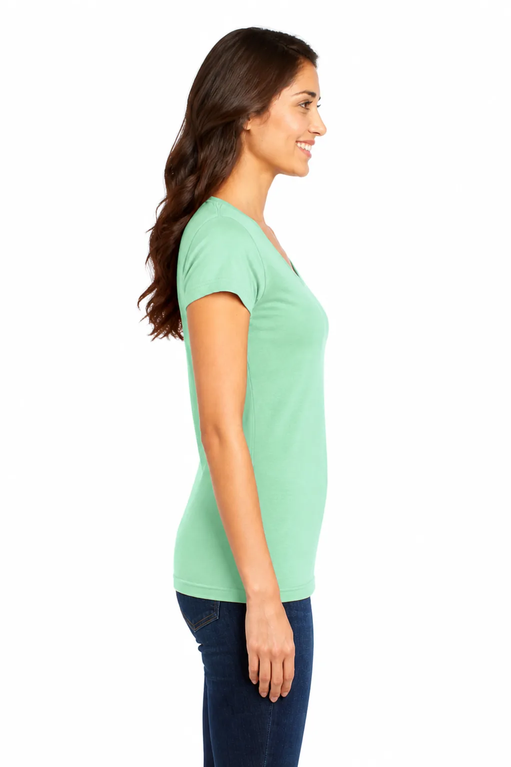 District Juniors Tee V-Neck - Image 2