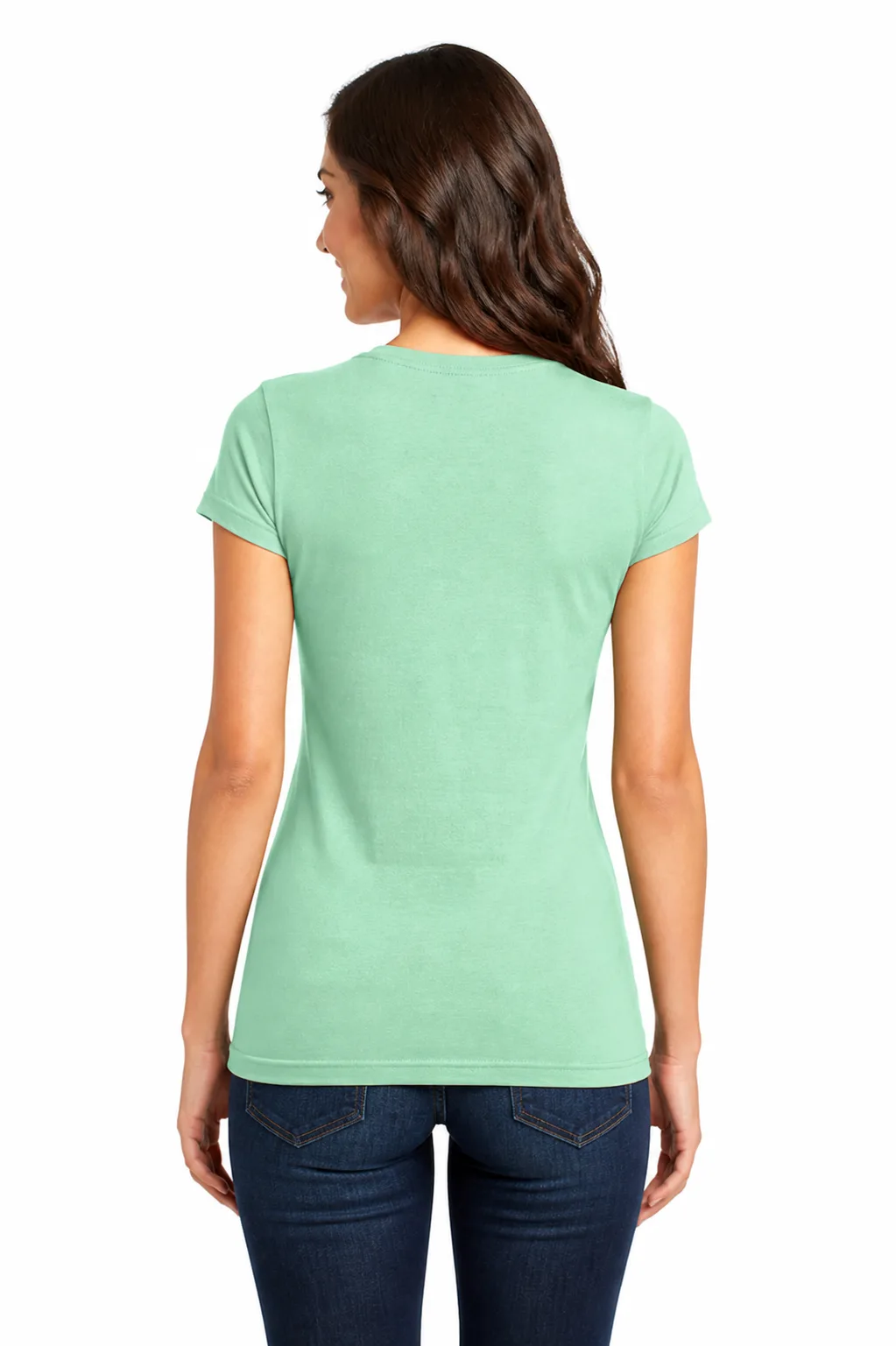 District Juniors Tee V-Neck - Image 4